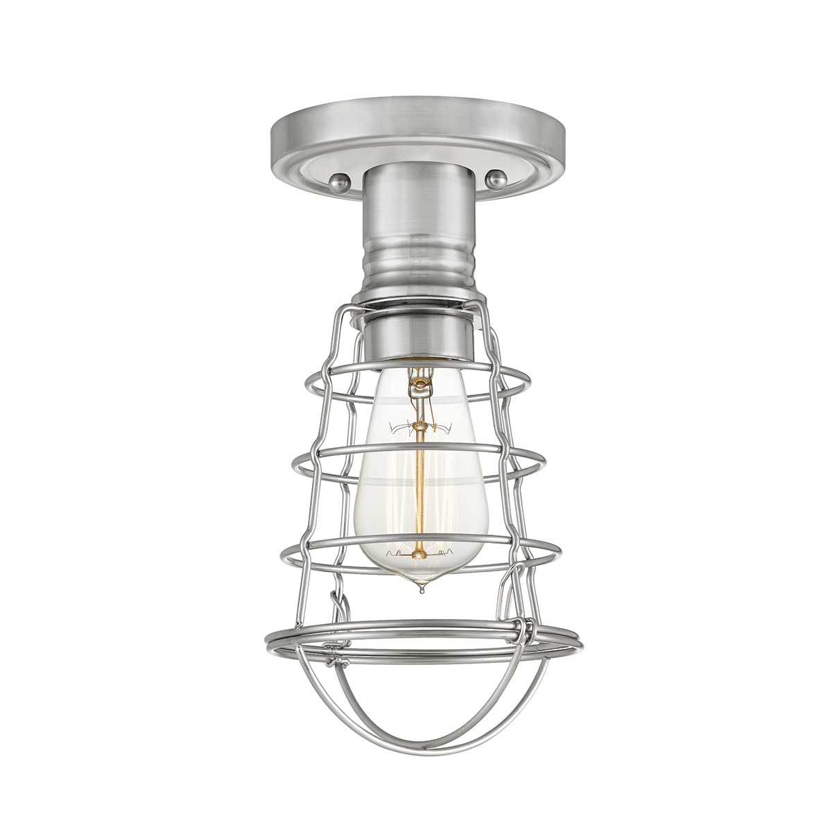 Mixon 1 Light Semi-Flush - In Various Finishes E27