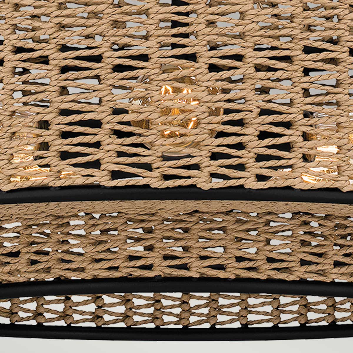 Quoizel Teton 5 lt Pendant - Matte Black E27