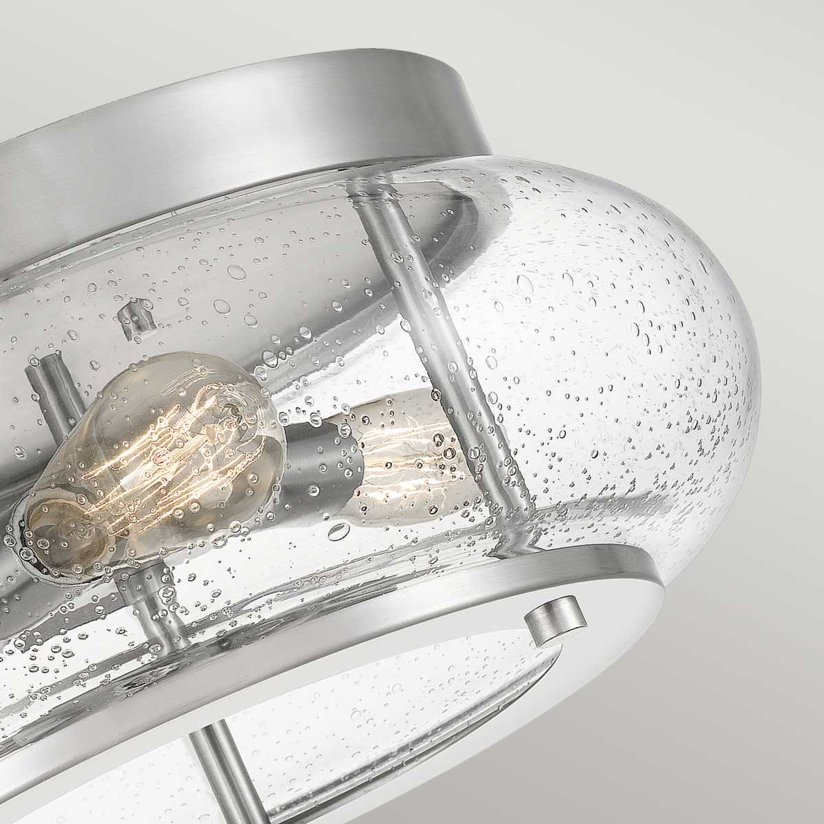 Trilogy 2/3Lt Flush - In Various Finishes E27