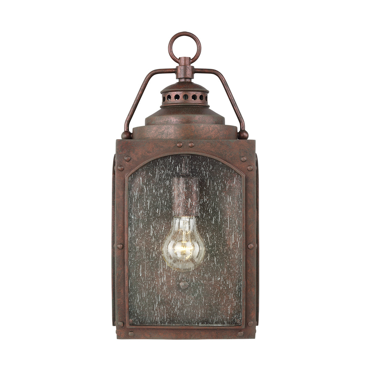 Randhurst Medium Wall Lantern - Copper Oxide Finish