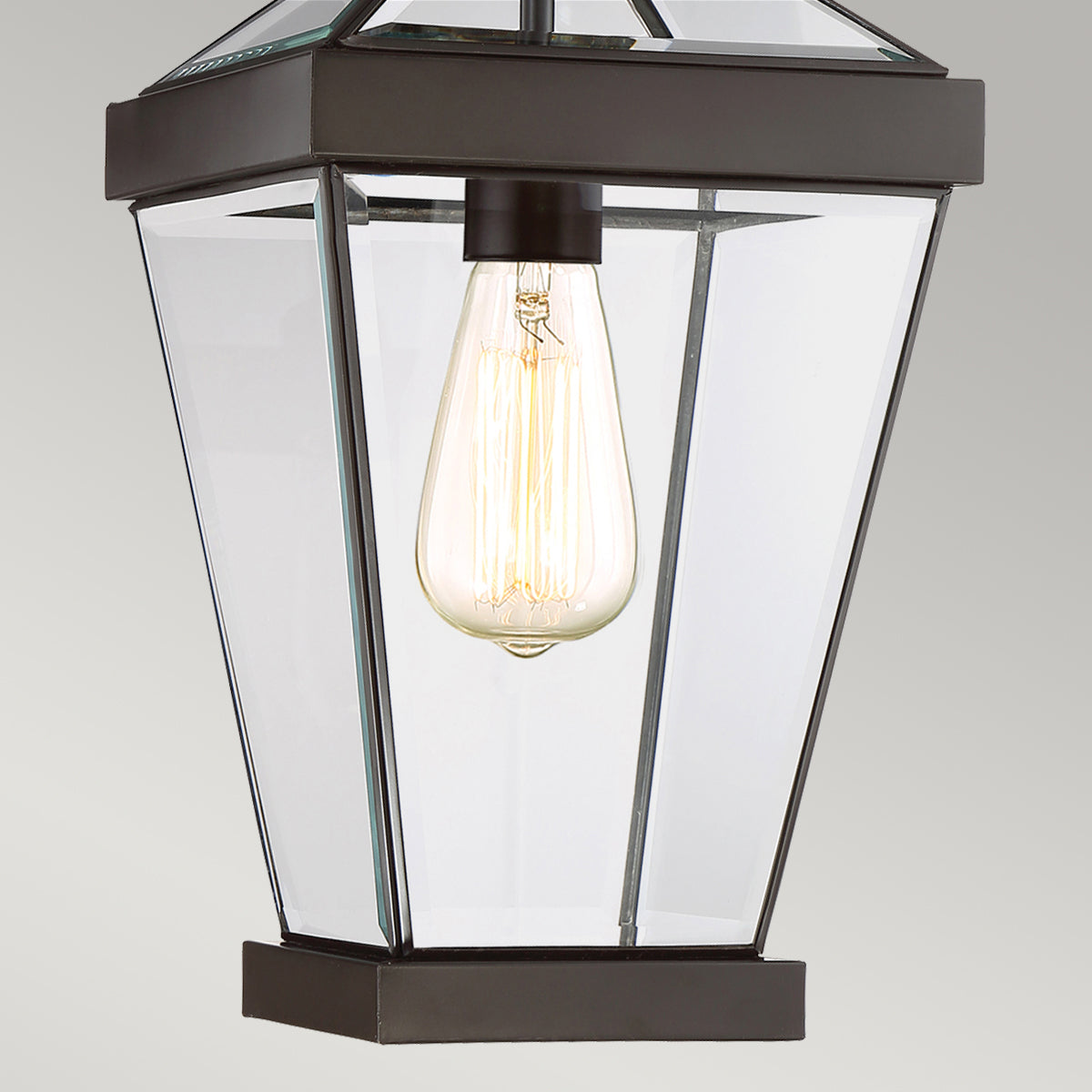 Ravine Medium Chain Lantern – Western Bronze Finish