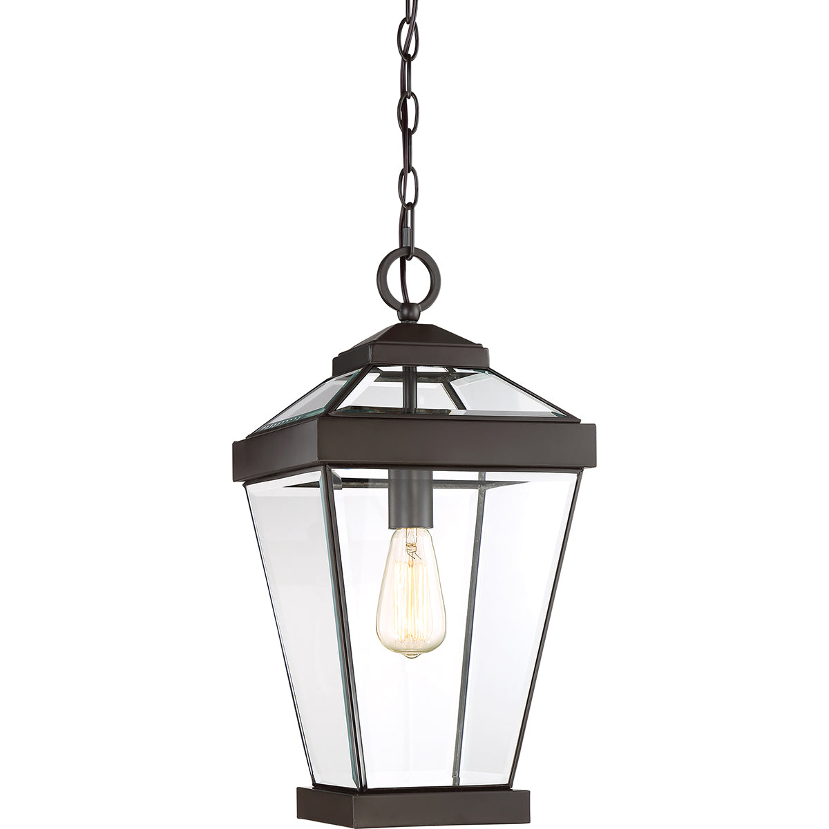 Ravine Large Chain Lantern – Western Bronze Finish
