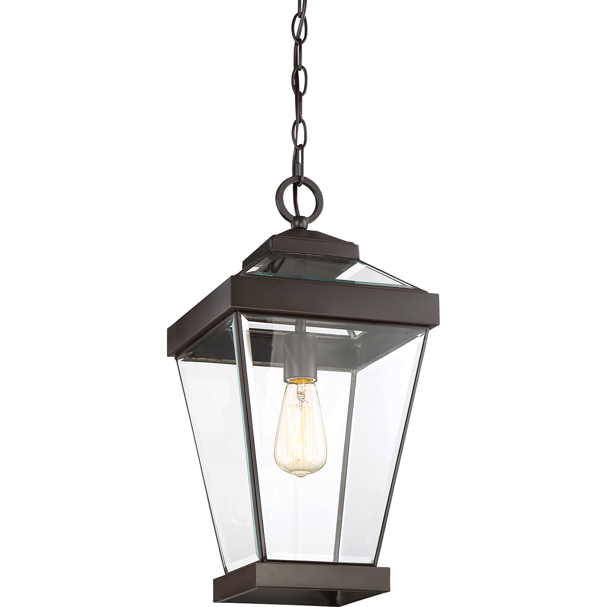 Ravine Large Chain Lantern – Western Bronze Finish