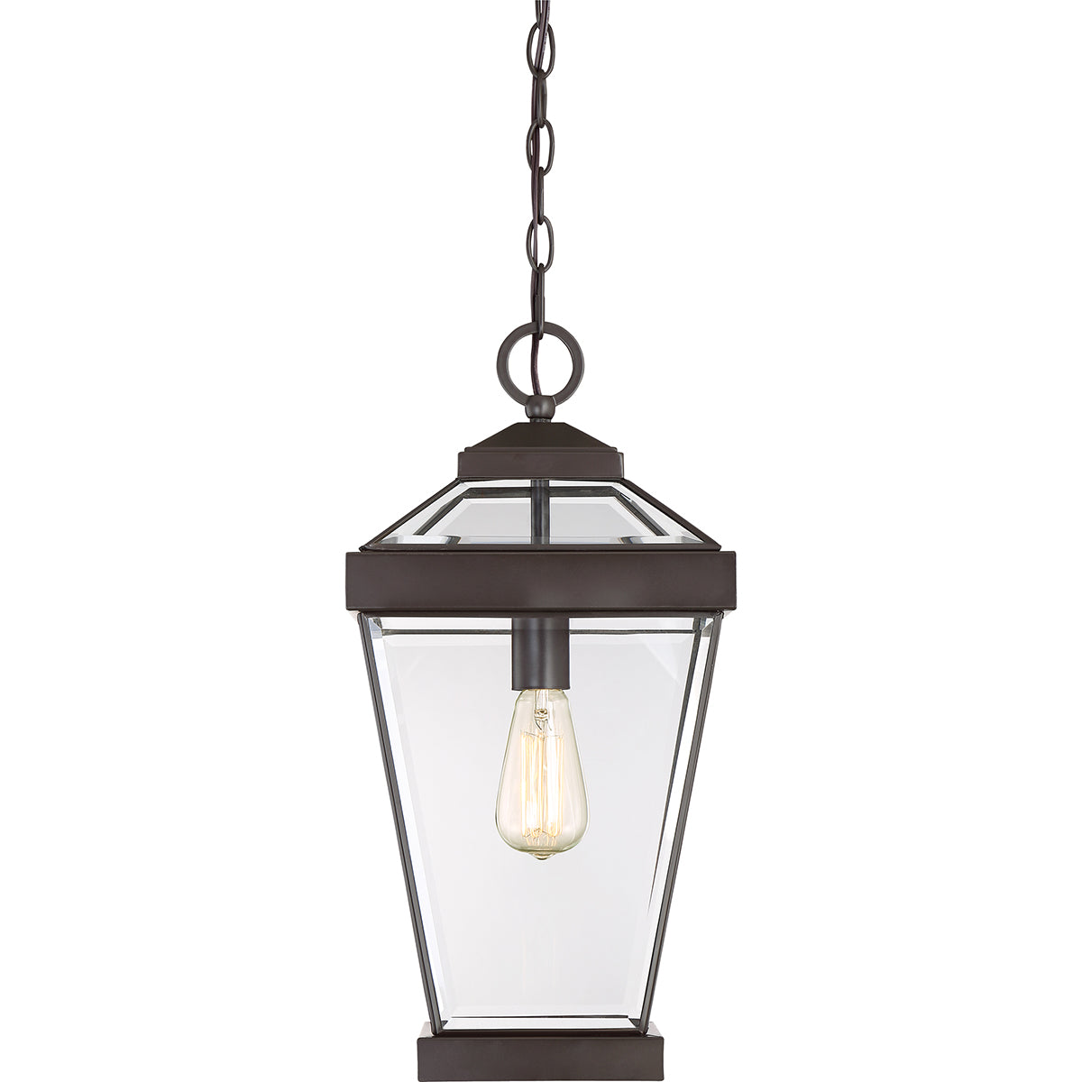 Ravine Large Chain Lantern – Western Bronze Finish