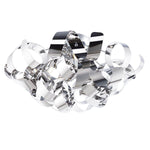 Dar Rawley 4 Light G9 Flush Polished Chrome - Cusack Lighting