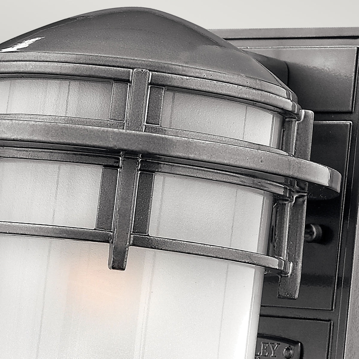 Reef Medium Wall Lantern - Hematite Finish