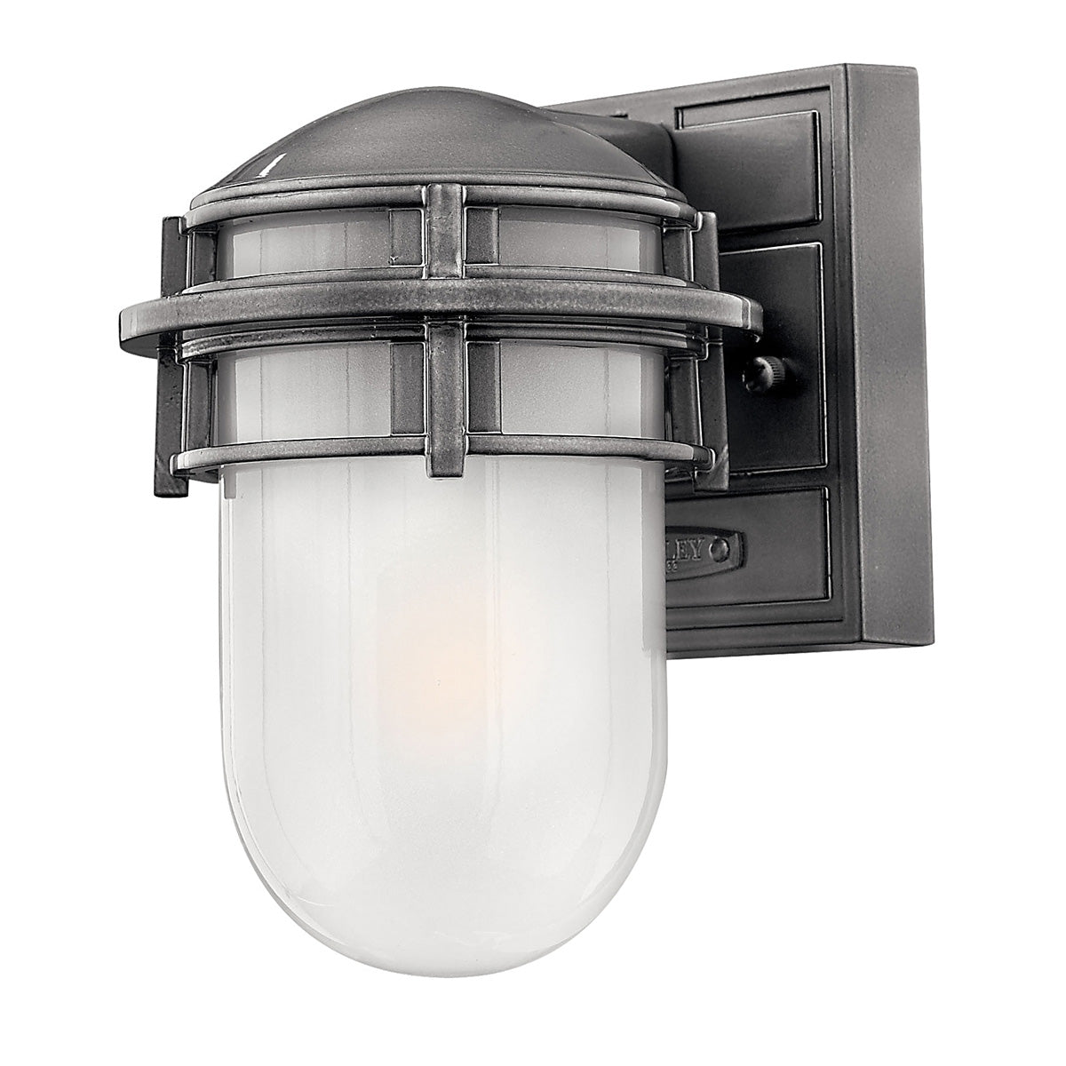 Reef Small Wall Lantern - Hematite Finish
