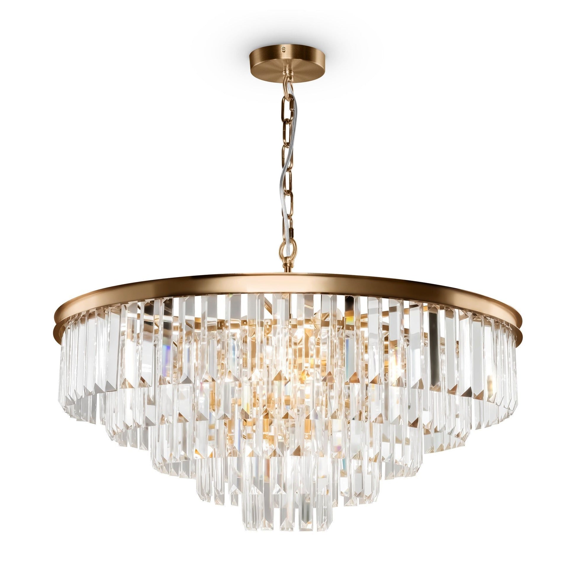 Maytoni | Revero 12Lt Centre Ceiling Light - Brass IP20