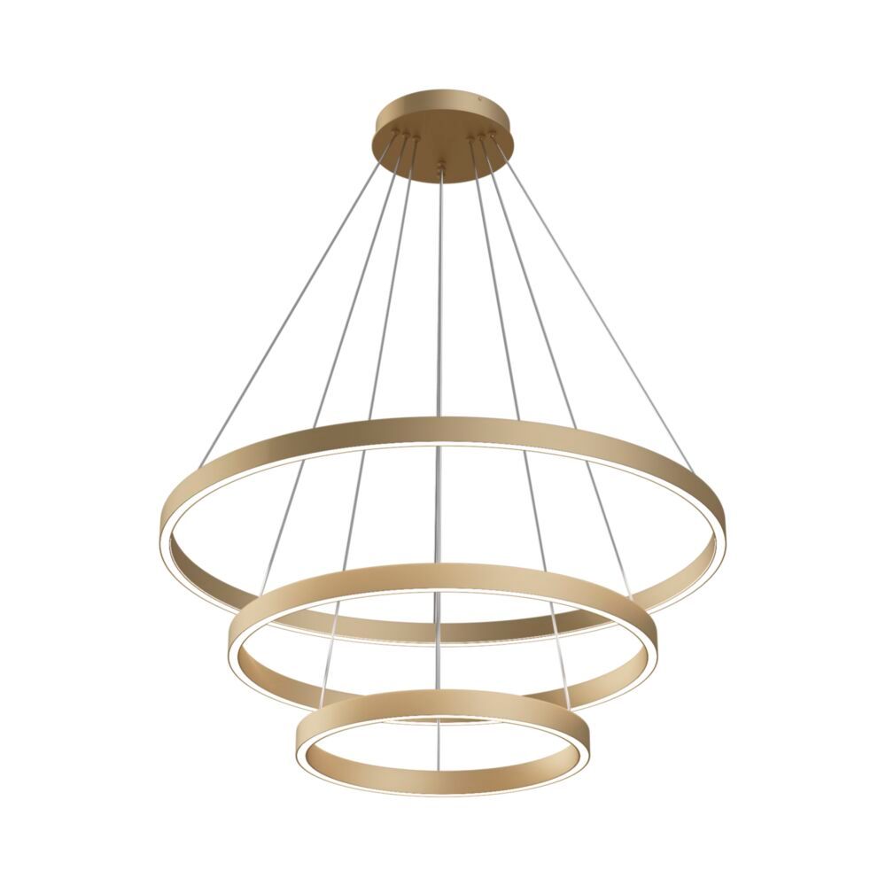 Rim 3 LED Pendant -  Gold