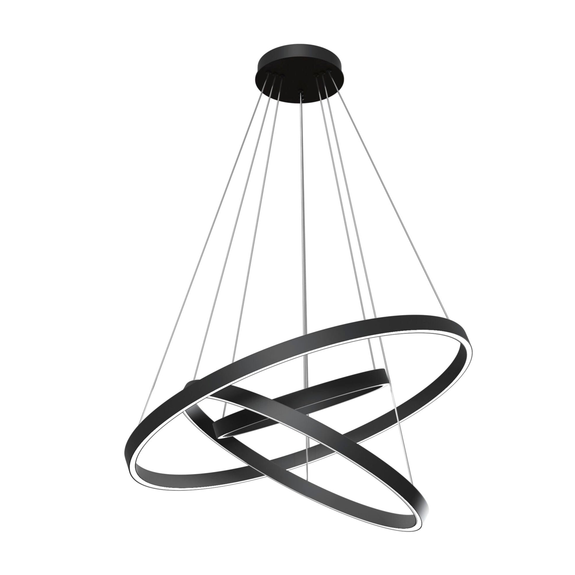 Rim 3 LED Pendant - Black