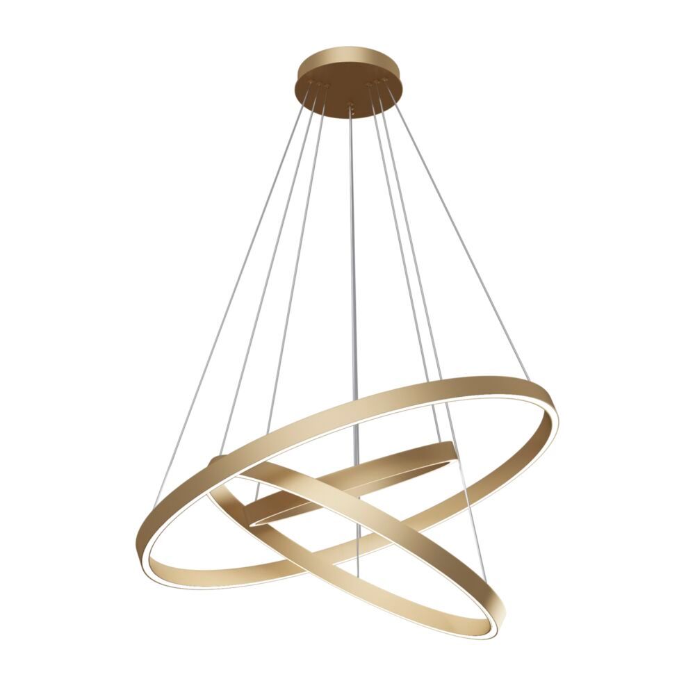 Rim 3 LED Pendant -  Gold