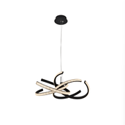 Ring II Black-Finish Centre Ceiling Light - Cusack Lighting