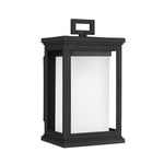 Roscoe Small Wall Lantern - Textured Black Finish