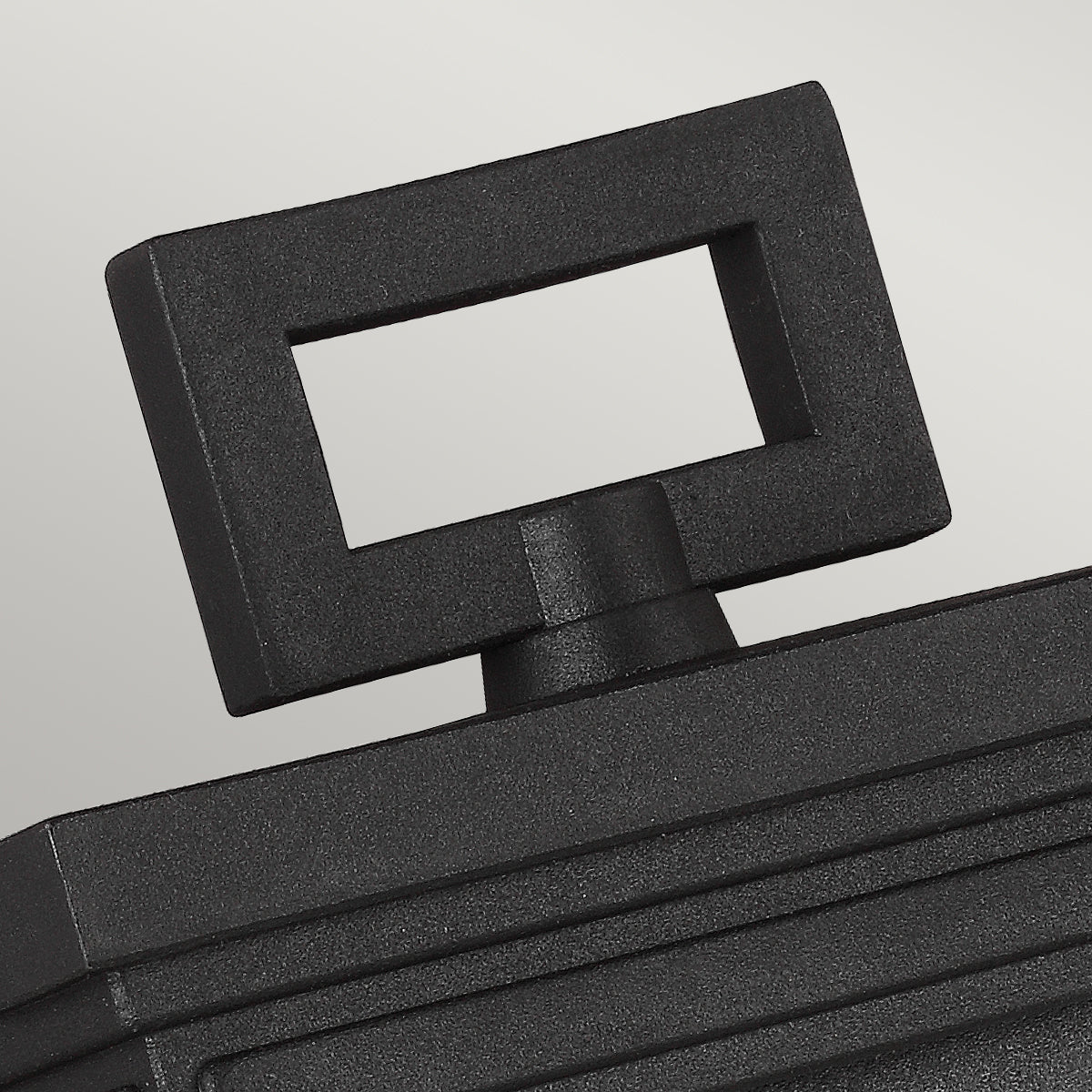 Roscoe Small Wall Lantern - Textured Black Finish