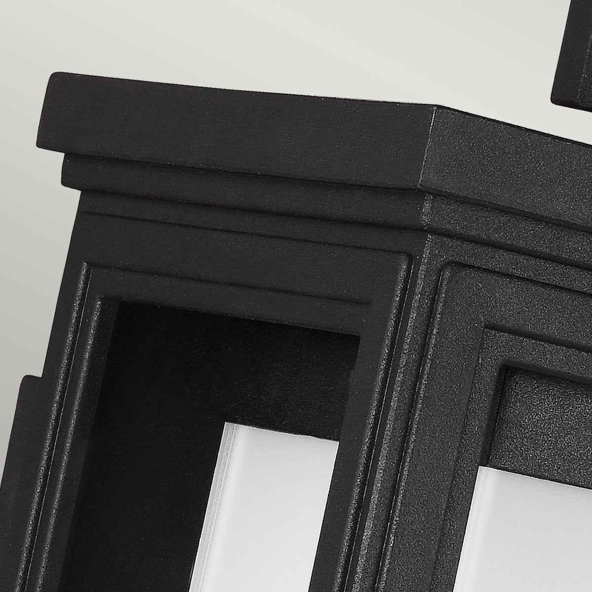 Roscoe Small Wall Lantern - Textured Black Finish