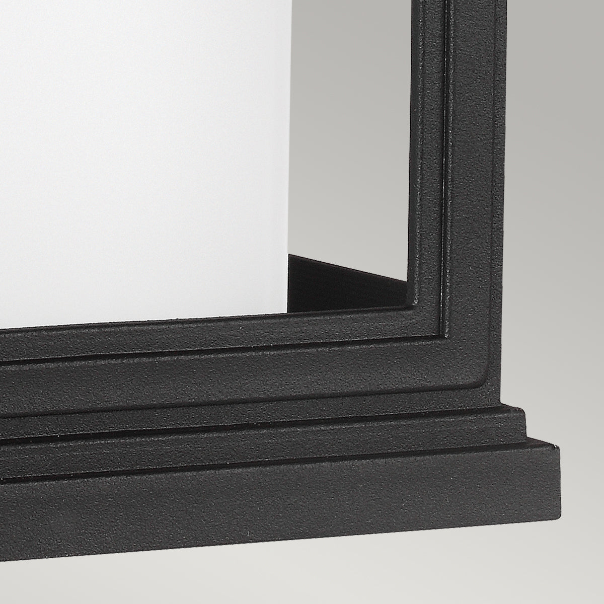 Roscoe Small Wall Lantern - Textured Black Finish