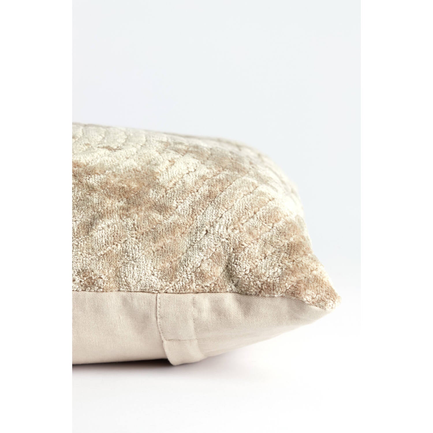 Ruhla Square Cushion - Beige Finish