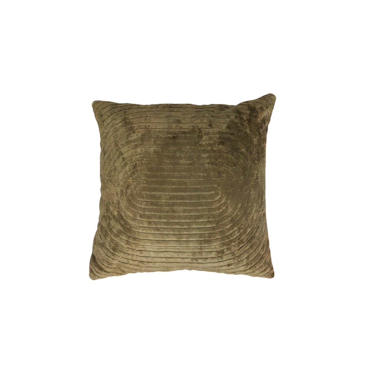 Ruhla Square Cushion - Green Finish