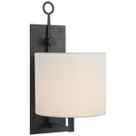 Aspen Iron Wall Lamp - Blackened Rust