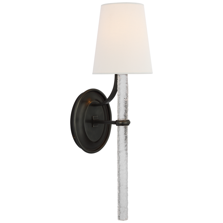 Abigail Wall Sconce- Polished Nickel/ Soft Brass