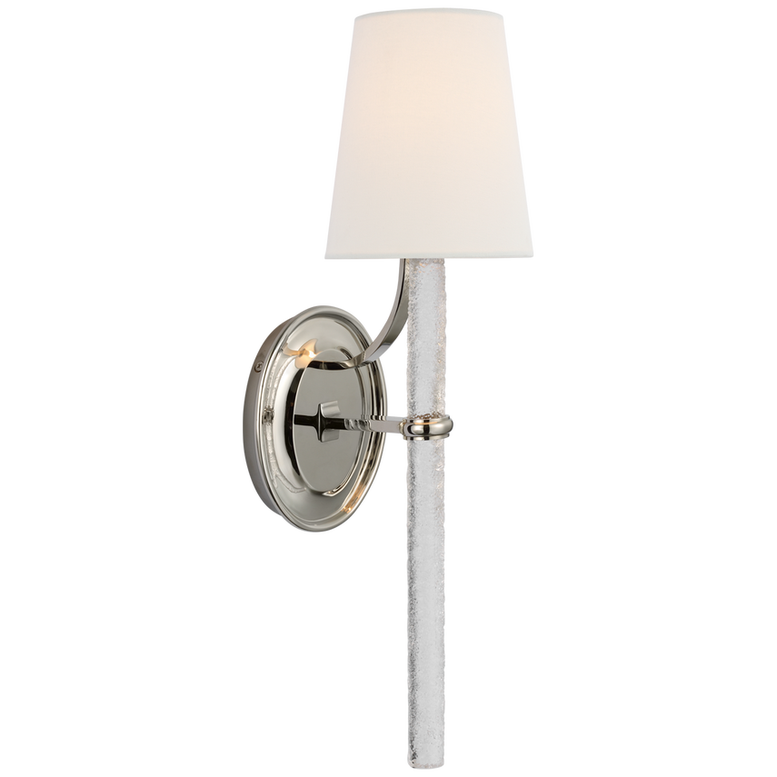 Abigail Wall Sconce- Polished Nickel/ Soft Brass