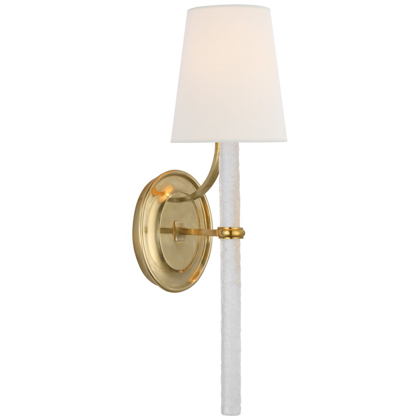 Abigail Wall Sconce- Polished Nickel/ Soft Brass