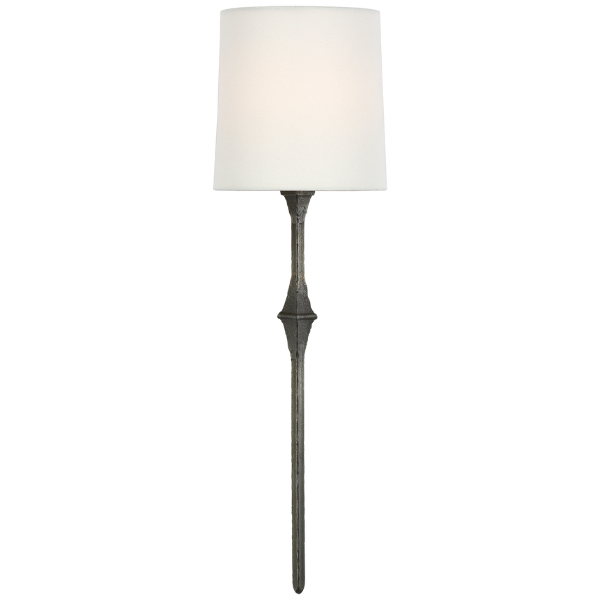 Dauphine  Wall Sconce- Aged Iron/ Gilded Iron Finishes