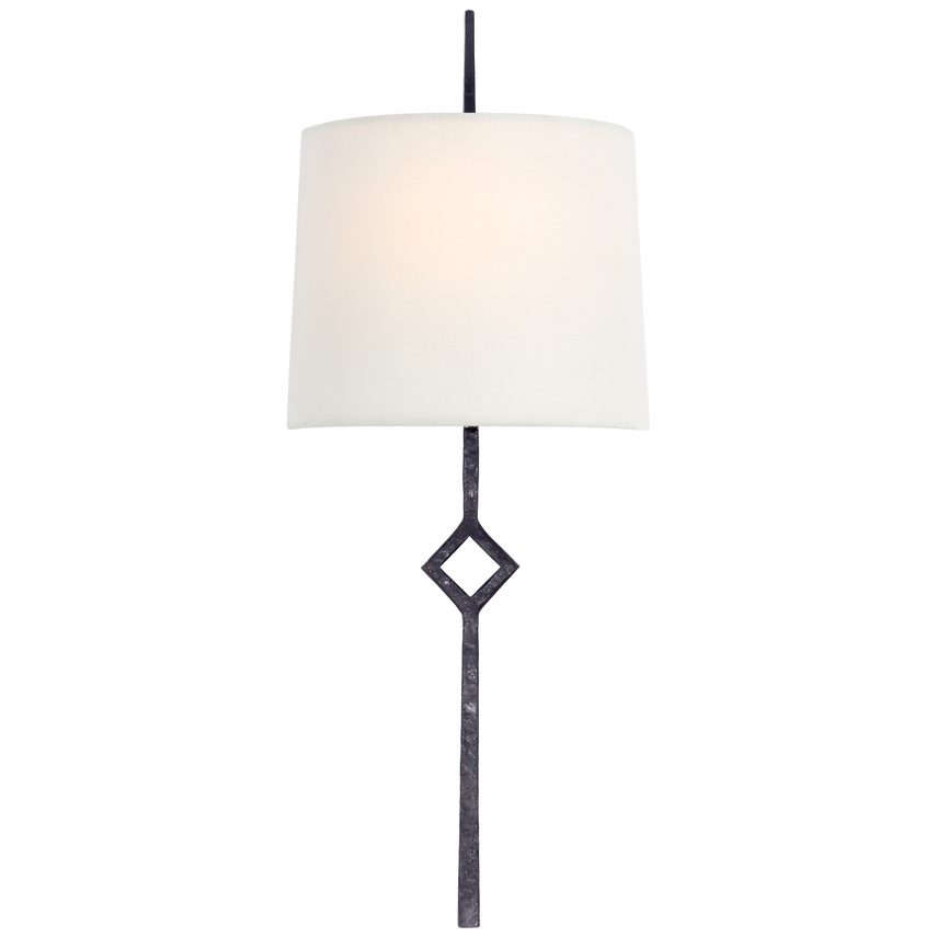 Cranston Wall Sconce- Gilded Iron/ Aged Iron Finishes