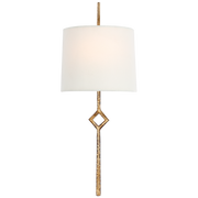 Cranston Wall Sconce- Gilded Iron/ Aged Iron Finishes
