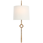 Cranston Wall Sconce- Gilded Iron/ Aged Iron Finishes