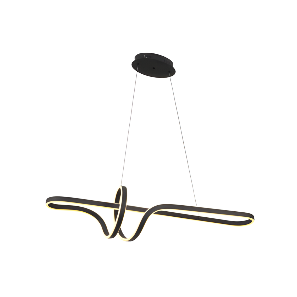 Sinphony LED Linear Pendant - Matt Black