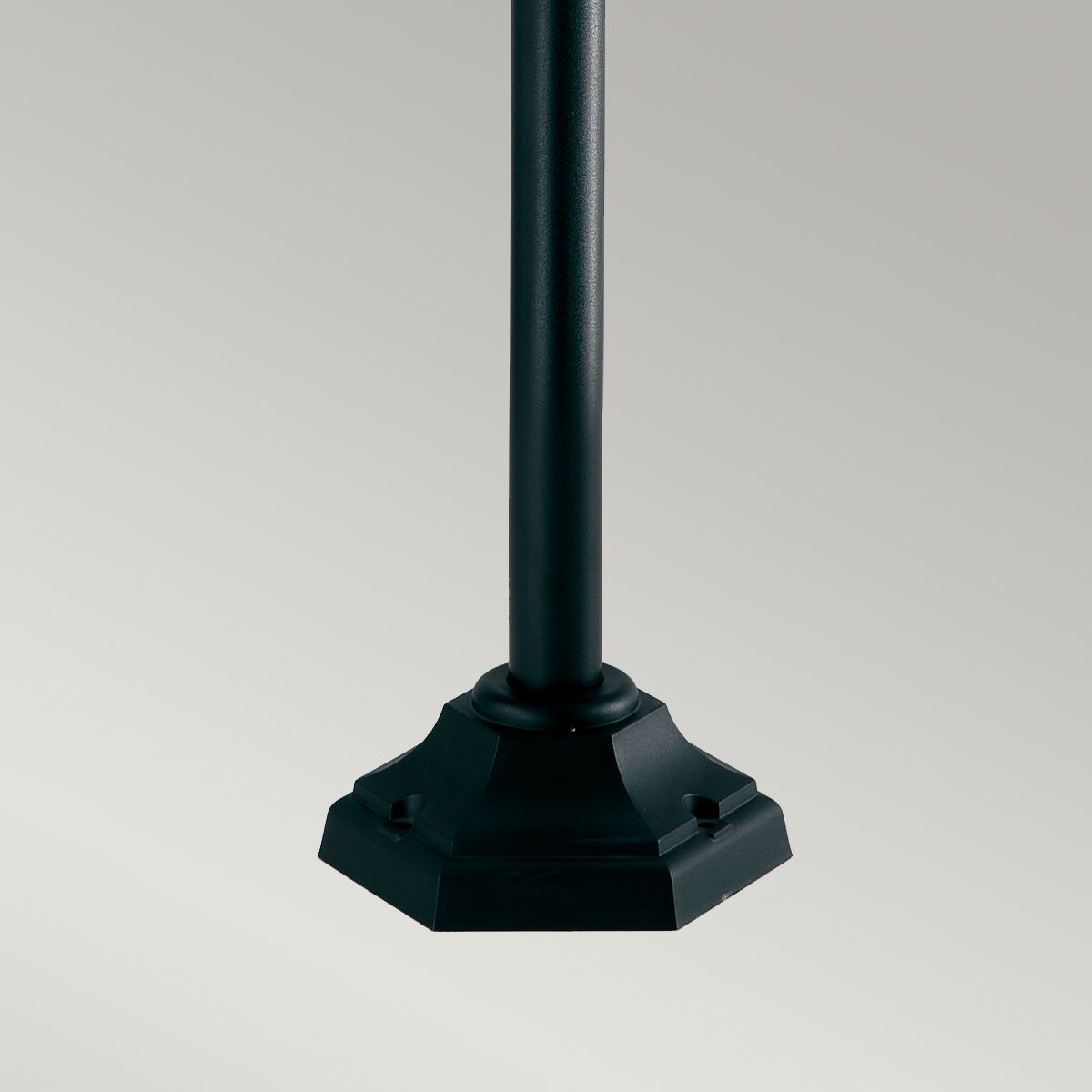 Shannon 1 Light Pillar - Black IP44 E27
