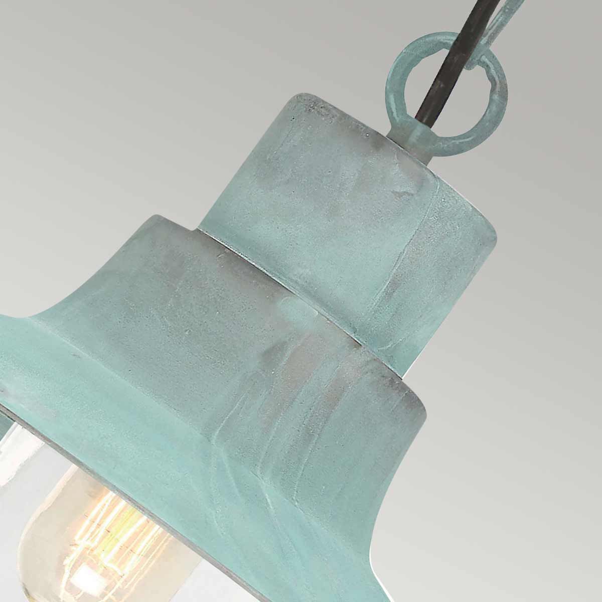 Sheldon 1 Light Chain Lantern - Various Colours IP44