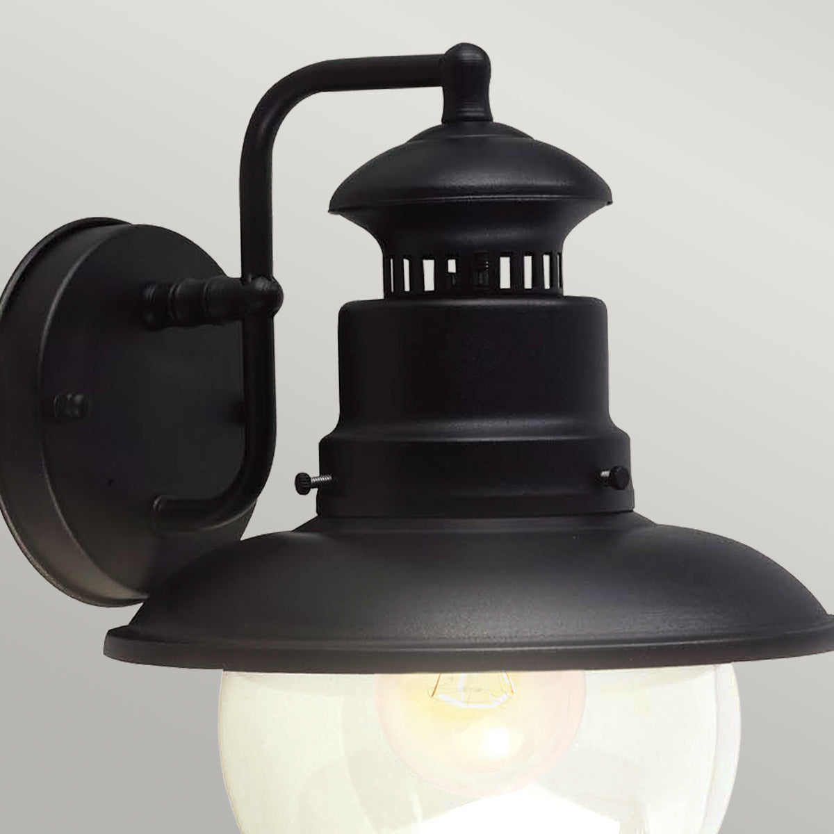 Shipston Wall Lantern – Black Finish
