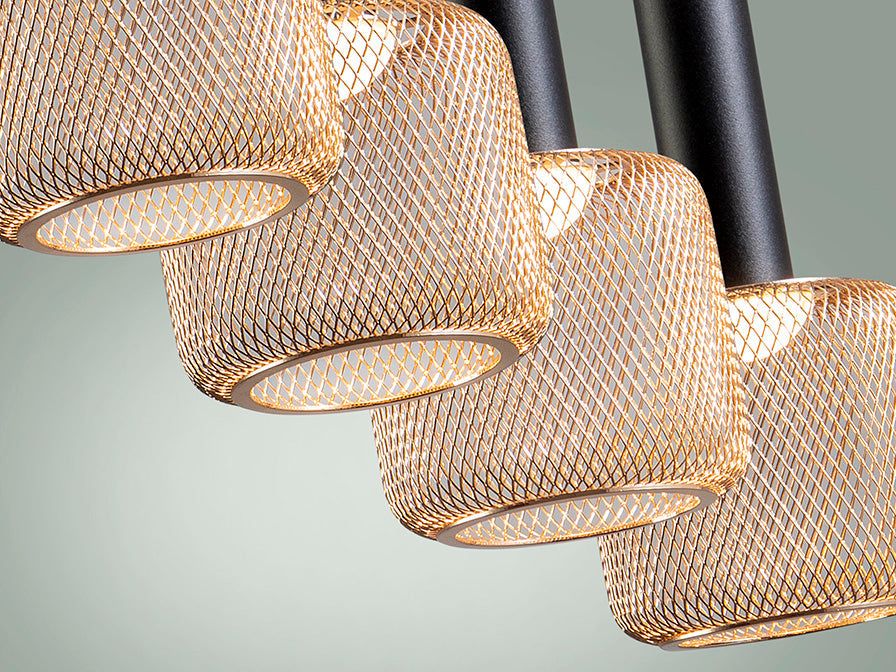 Sincro Black/gold-Finish Kitchen/Island