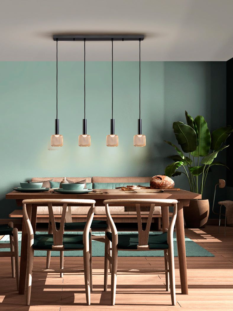 Sincro Black/gold-Finish Kitchen/Island