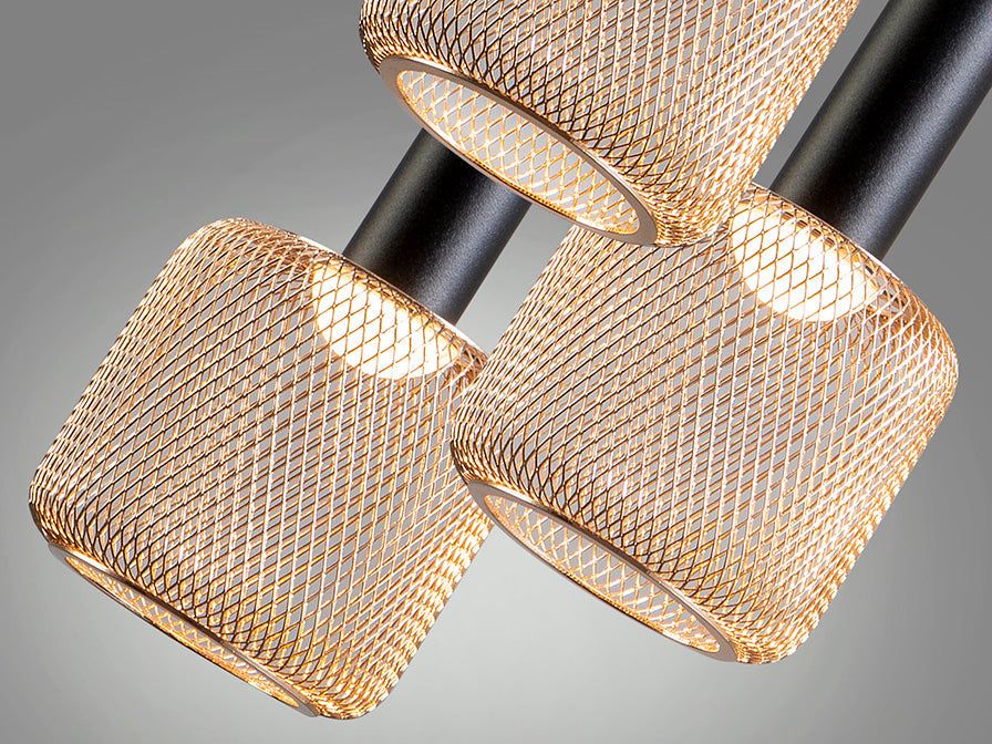 Sincro Cluster 3lt Matt Black/Gold-Finish