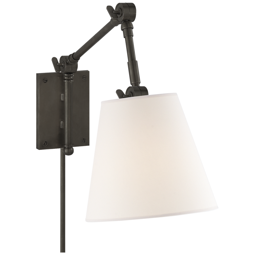 Graves Pivoting Sconce- Bronze/ Antique Brass