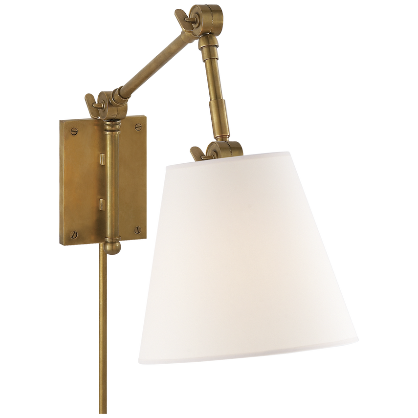 Graves Pivoting Sconce- Bronze/ Antique Brass