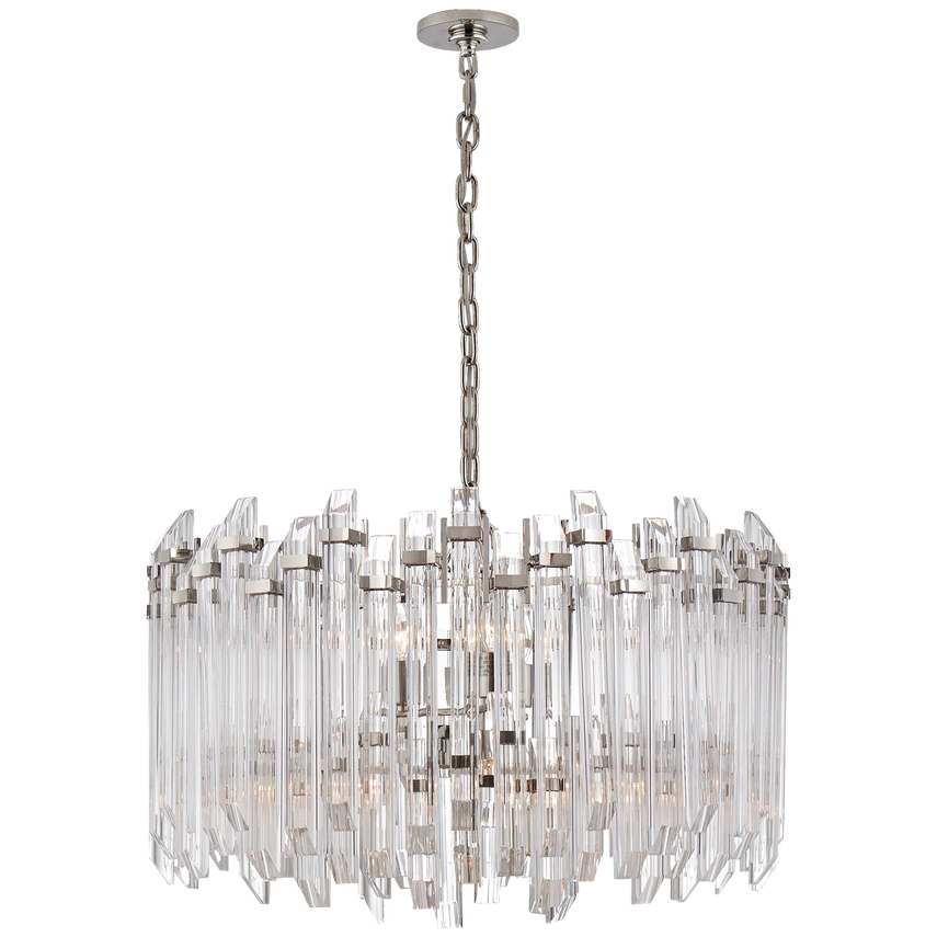 Adele Large Wide Drum Chandelier