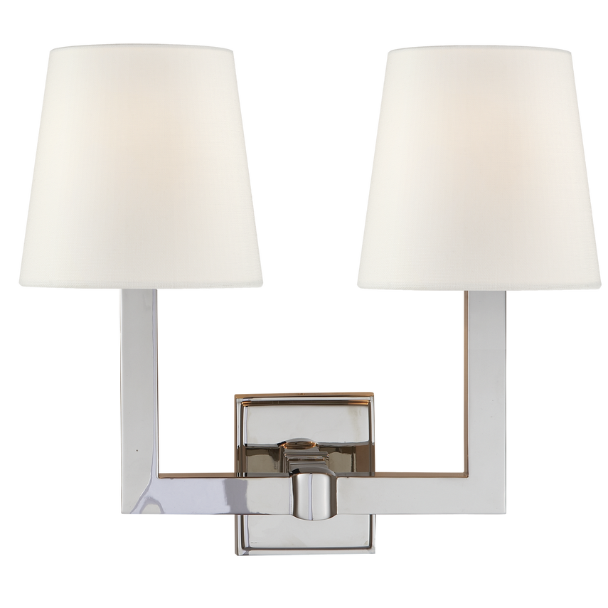Square Tube Single/ Double Sconce- Various Finishes