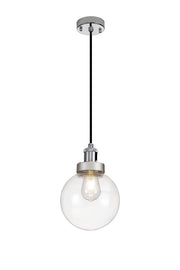 Soiree Outdoor Pendant IP65 - Titanium Silver & Polished Chrome Finish