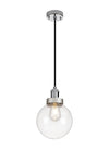 Soiree Outdoor Pendant IP65 - Titanium Silver & Polished Chrome Finish