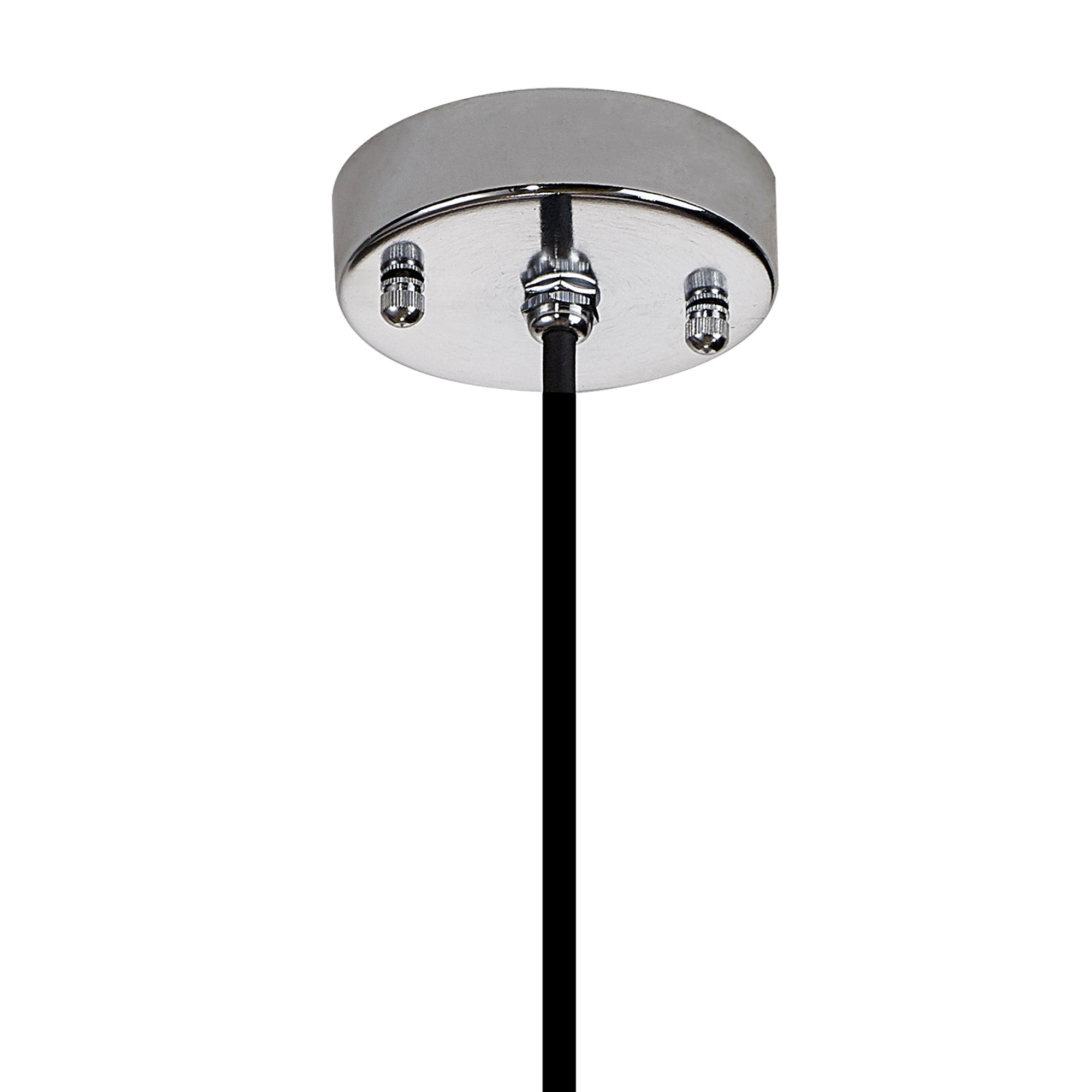Soiree Outdoor Pendant IP65 - Titanium Silver & Polished Chrome Finish