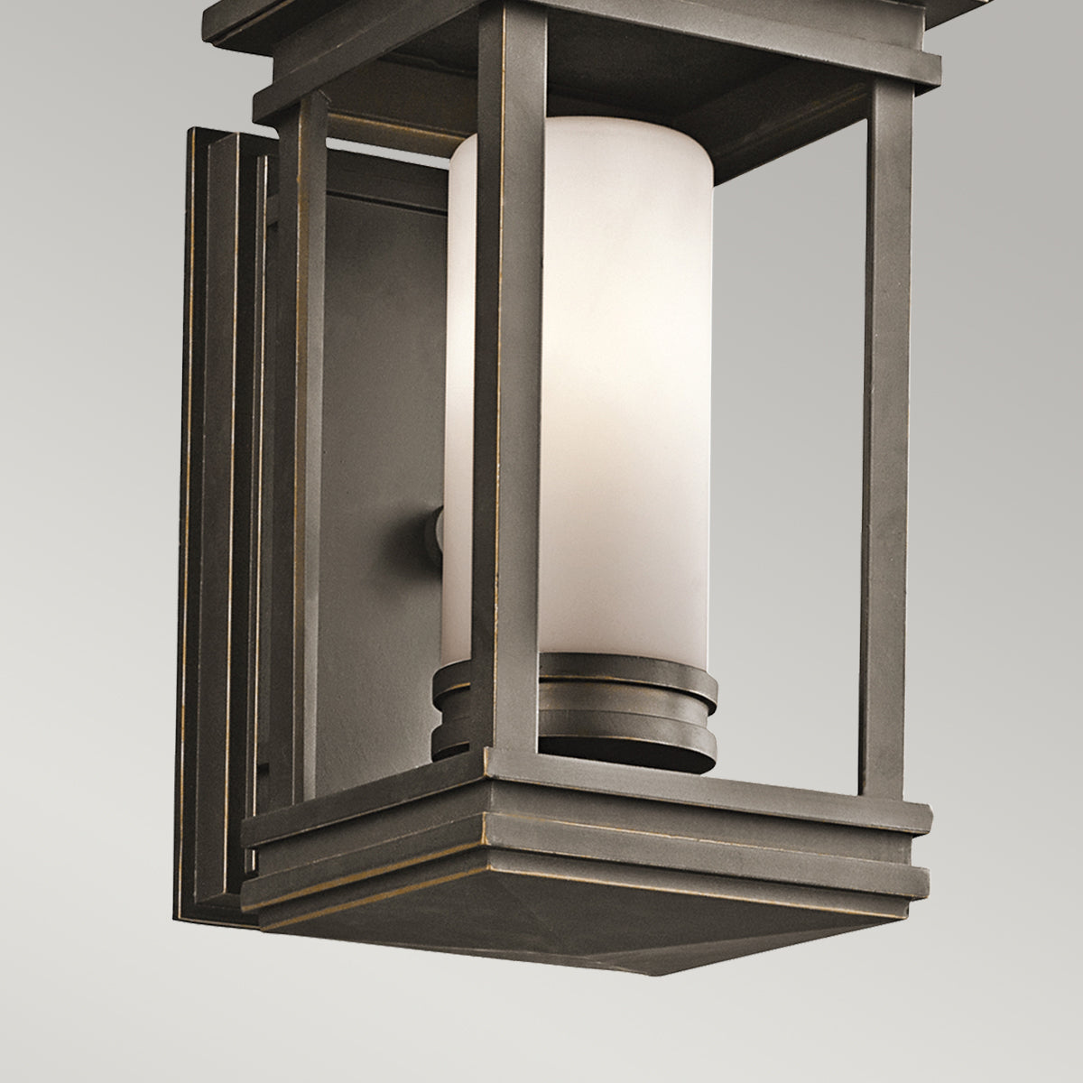 South Hope Small Wall Lantern - Rubbed Bronze Finish
