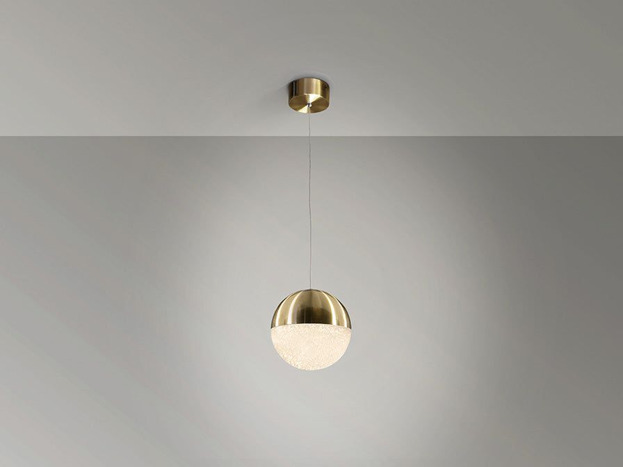Sphere Led Lamp 1 L.,ø20,Brass Small/Large