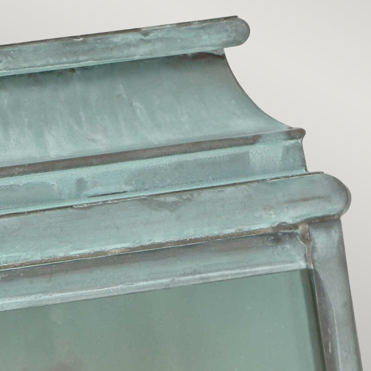 St Martins Medium Wall Lantern - Verdigris Finish