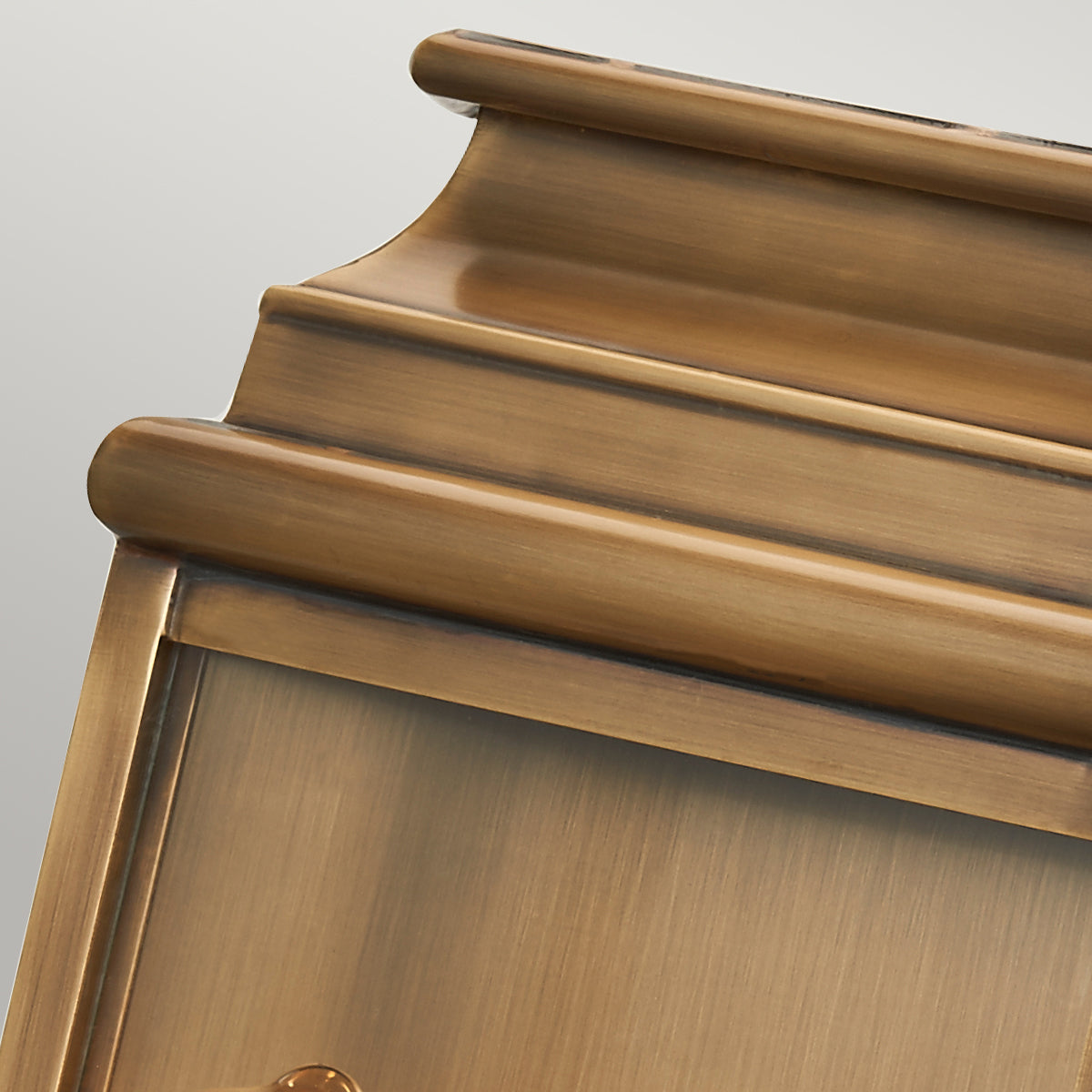 St Martins Large Wall Lantern - Aged Brass Finish