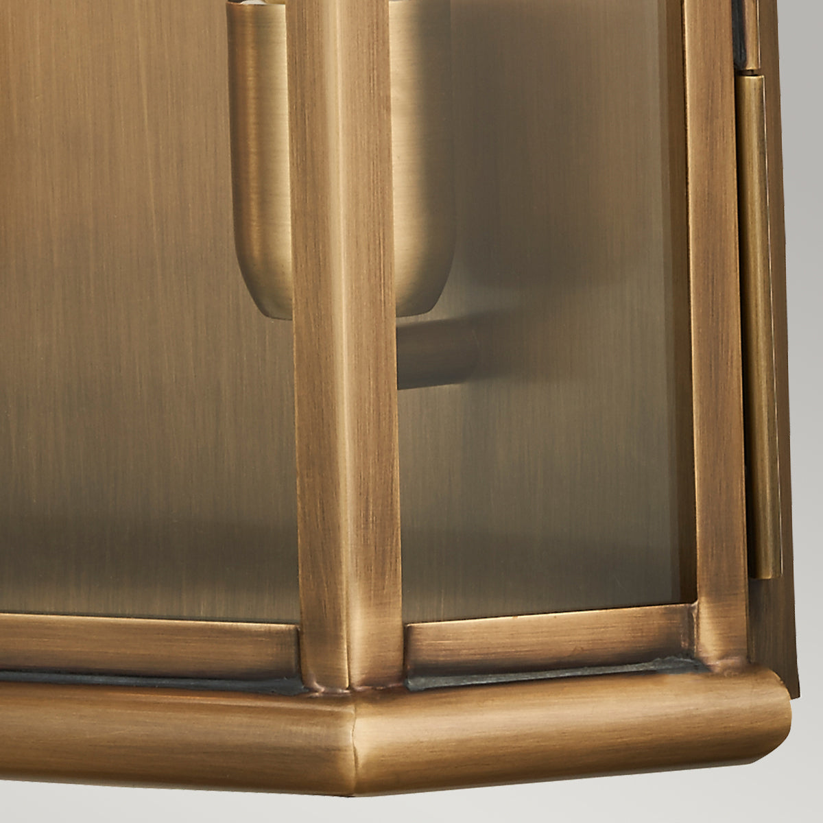 St Martins Large Wall Lantern - Aged Brass Finish