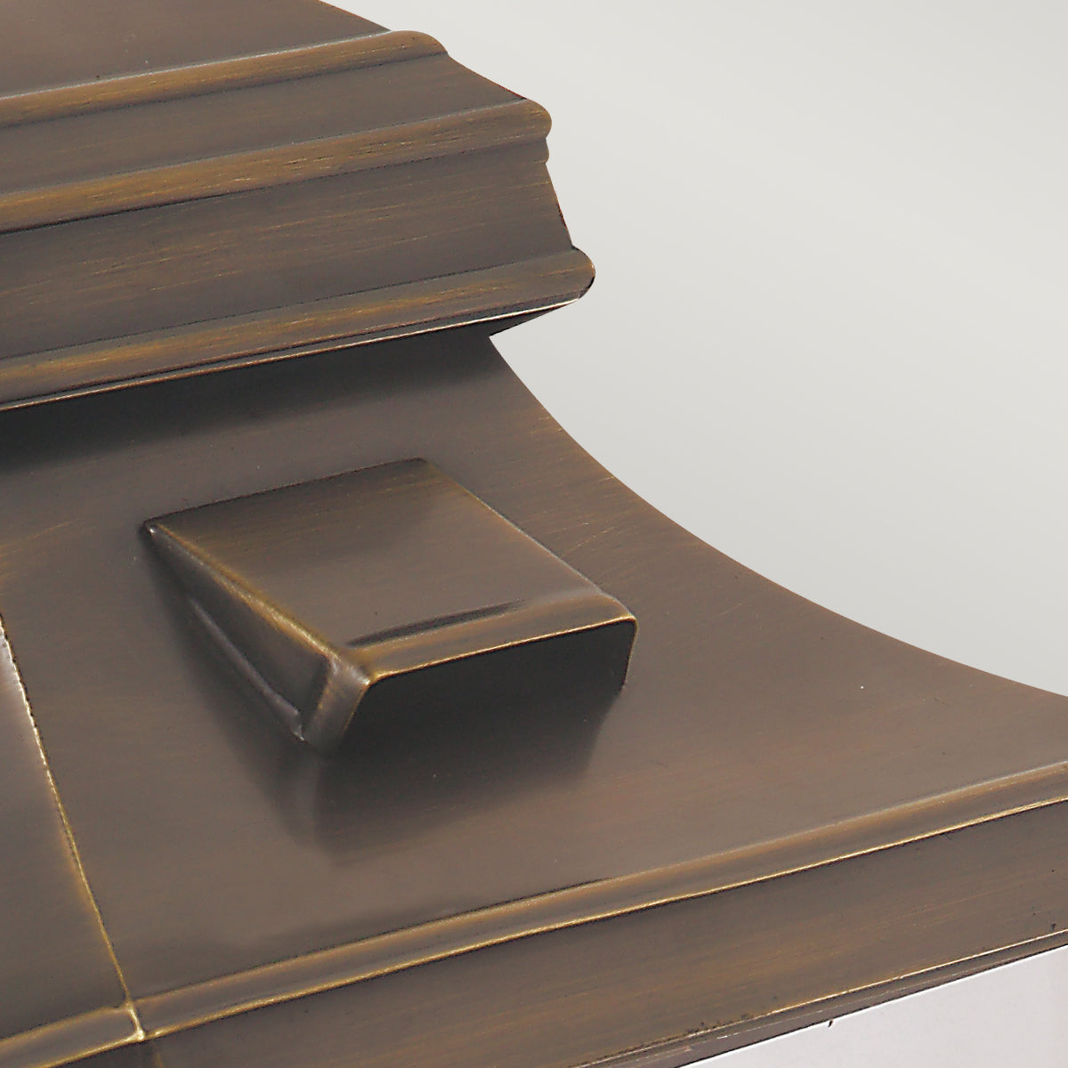 St Pauls Large Wall Lantern - Antique Brass Finish